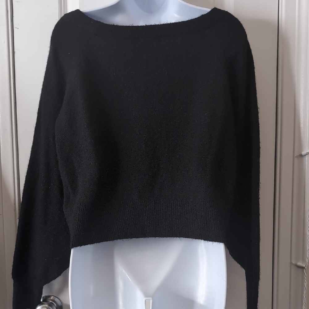 H&M Black Rhinestone Button Cardigan - Picture 3 of 6